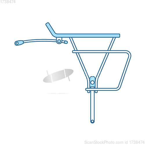 Image of Bike Luggage Carrier Icon