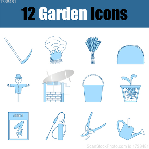 Image of Garden Icon Set