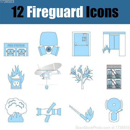 Image of Fireguard Icon Set
