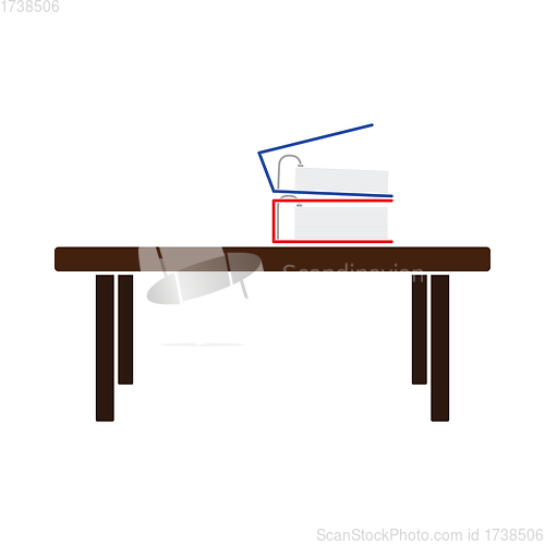 Image of Office Low Table Icon