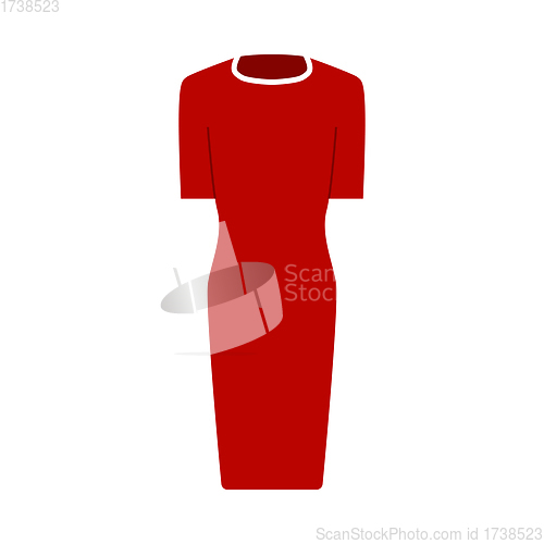 Image of Business Woman Dress Icon