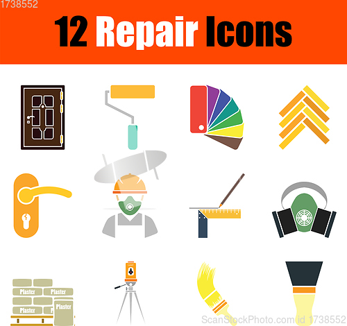 Image of Repair Icon Set