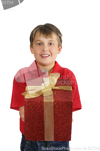 Image of Presenting a gift