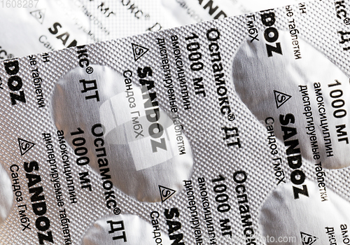 Image of Sandoz products, ANTIBIOTICS