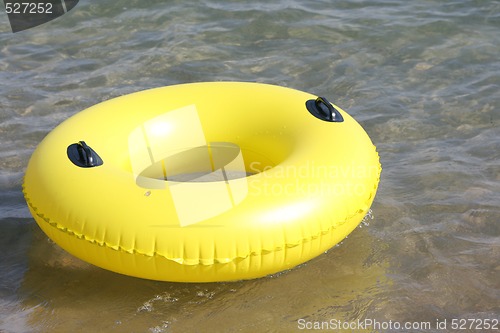 Image of yellow inflatable 