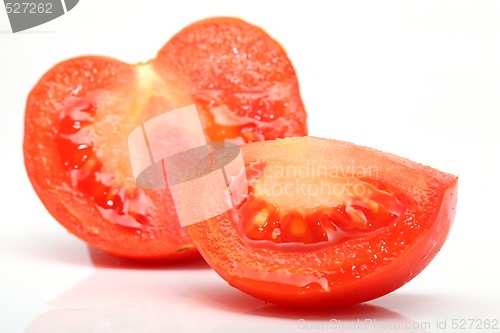 Image of slices tomato