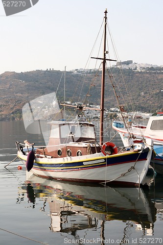 Image of reflections at patmos