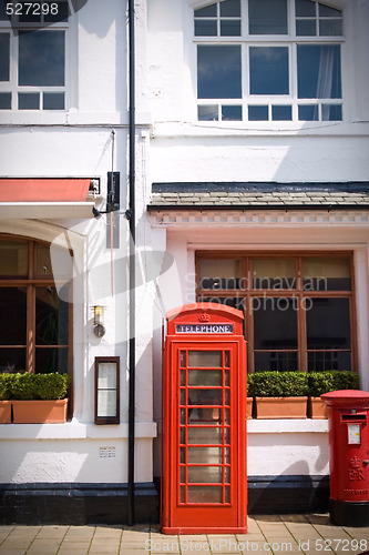 Image of Red telephone box