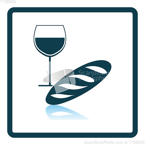 Image of Easter Wine And Bread Icon