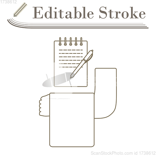Image of Waiter Take Oder Icon