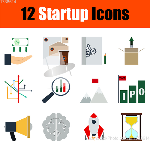 Image of Startup Icon Set