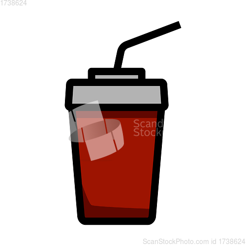 Image of Cinema Soda Drink Icon