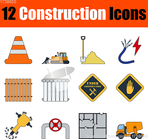 Image of Construction Icon Set