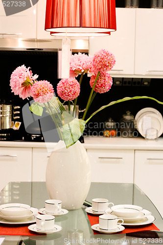 Image of Dining room interior