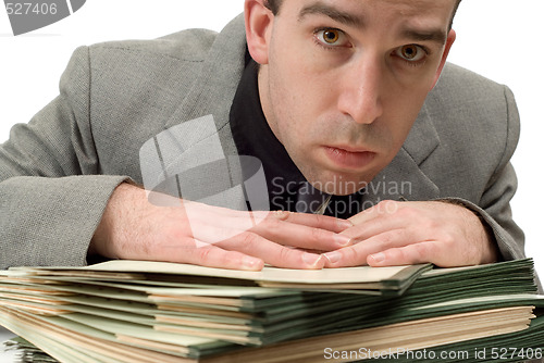 Image of Worried Businessman