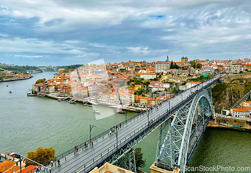 Image of panoramic view of Porto, Portugal
