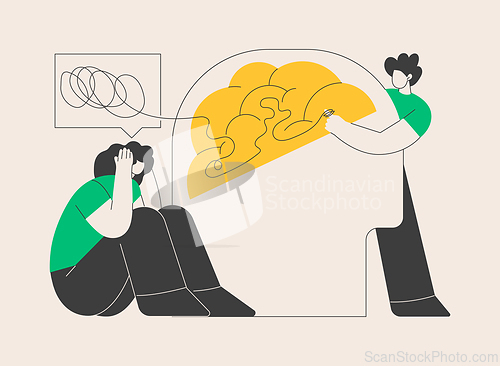 Image of Gaslighting abstract concept vector illustration.