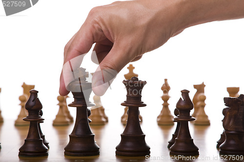 Image of The chess move