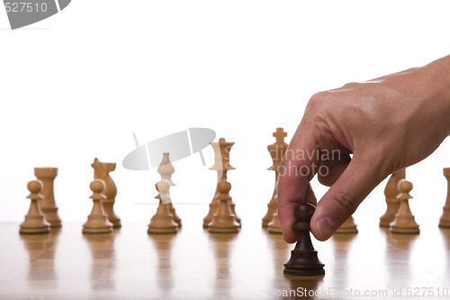 Image of The pawn move