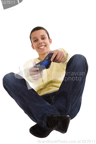 Image of Playing with a joypad