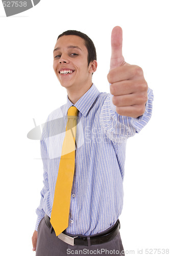 Image of confident businessman 