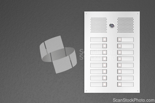 Image of Apartments intercom panel