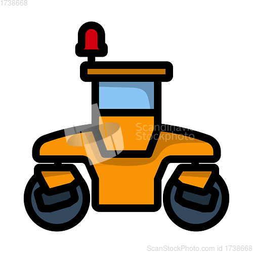 Image of Icon Of Road Roller