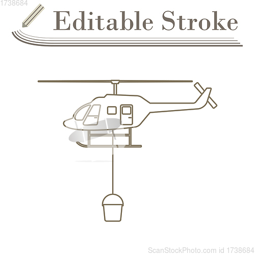 Image of Fire Service Helicopter Icon