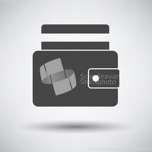 Image of Credit Card Get Out From Purse Icon