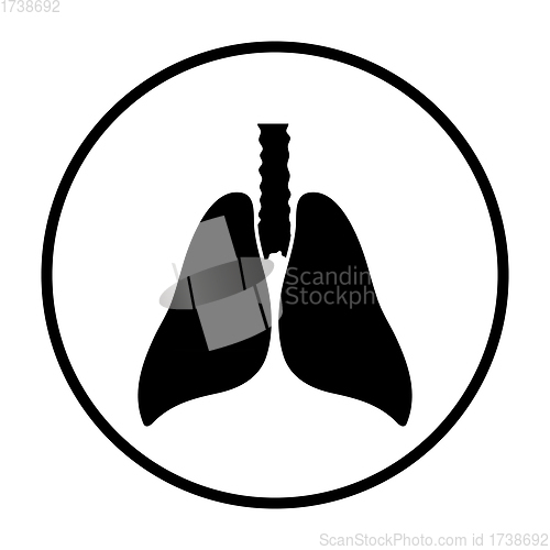 Image of Human Lungs Icon