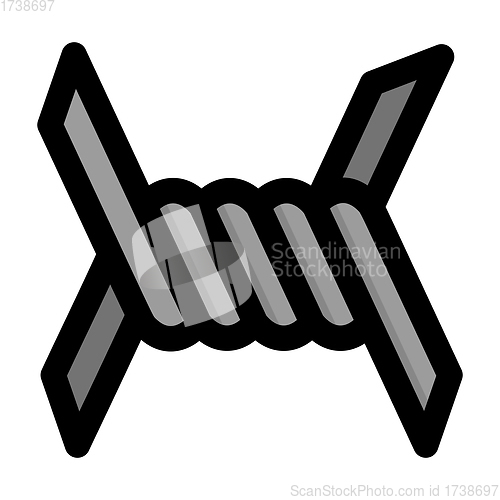 Image of Barbed Wire Icon