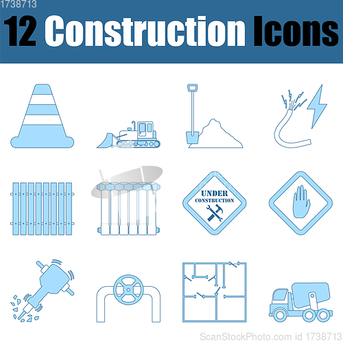 Image of Construction Icon Set