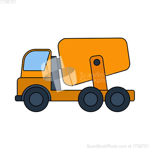 Image of Icon Of Concrete Mixer Truck