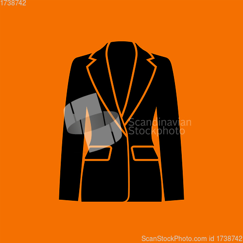 Image of Business Woman Suit Icon