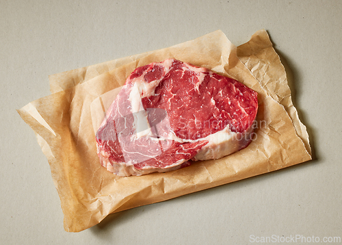 Image of fresh raw steak