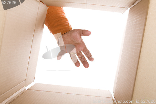 Image of Reaching the contect of my package