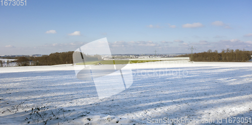 Image of Hohenlohe at winter time