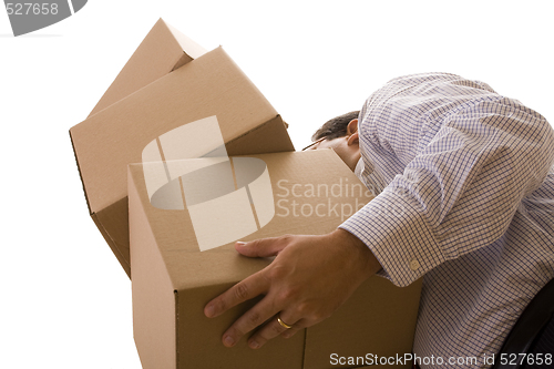 Image of pile of package