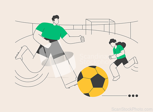 Image of End of gender-focused parenting abstract concept vector illustration.