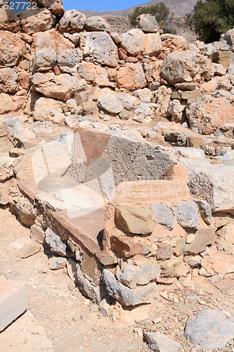 Image of Zakros stone seat