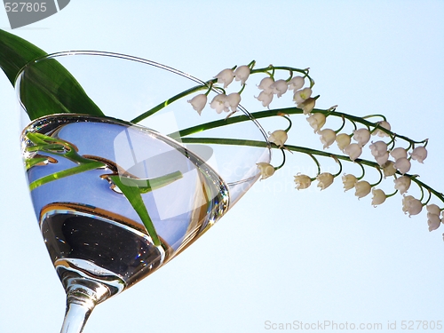 Image of lily of the valley - detail