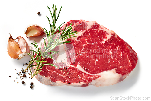 Image of fresh raw steak