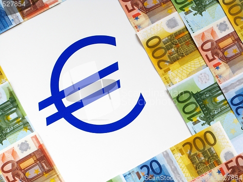 Image of Money euro and sign