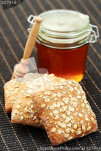Image of buns and honey