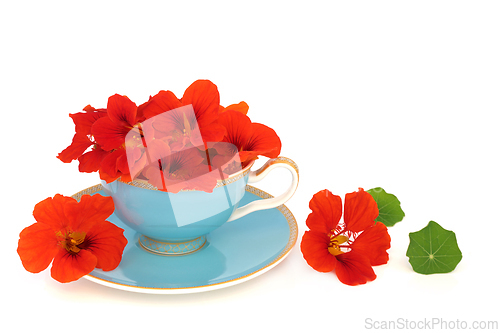 Image of Nasturtium Flowers to Treat Colds and Flu