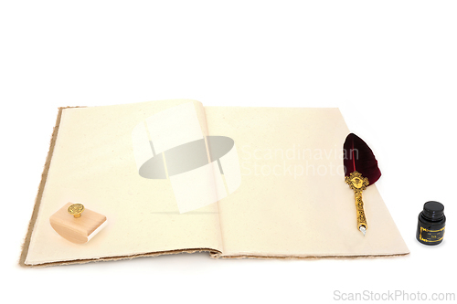 Image of Ancient Stationery Vintage Writing Equipment