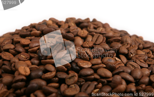 Image of Coffee beans in a heap