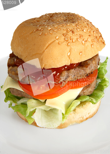 Image of Homemade beefburger