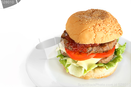 Image of Homemade beefburger