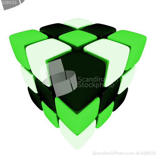 Image of 3d Cubes